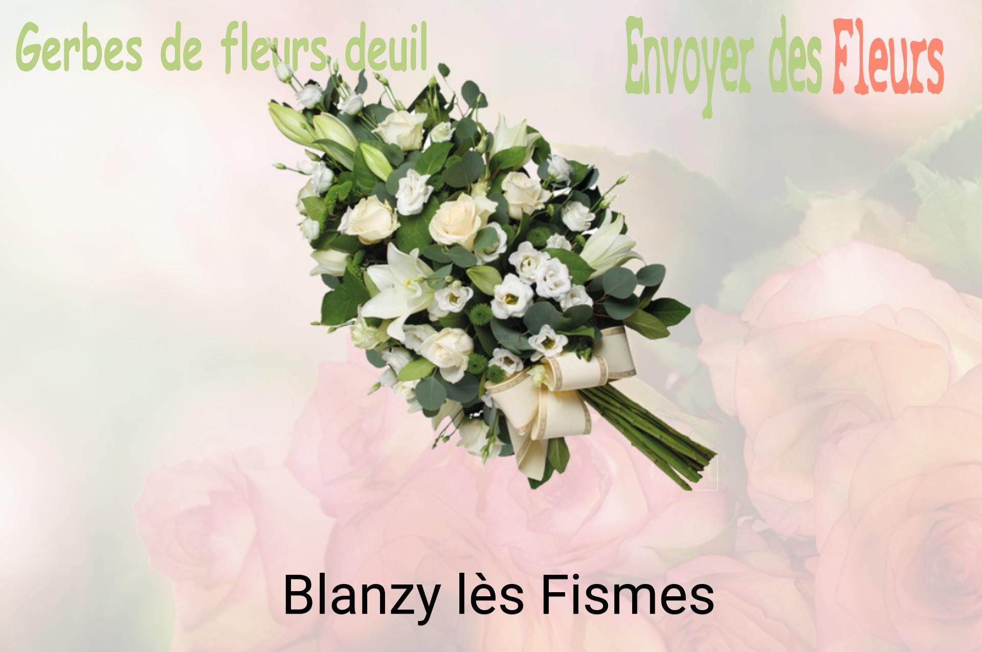 Gerbe de fleurs de deuil livrée à Blanzy-lès-Fismes